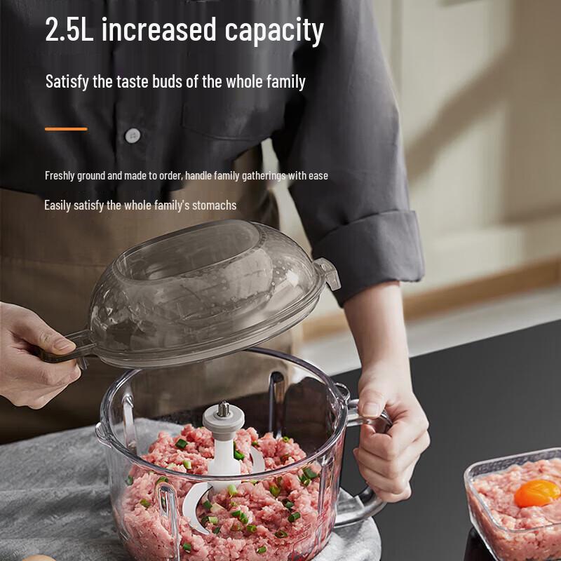 Supor Mini Electric Food Processor & Meat Grinder CN plug (adapter included)