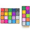 20 pz/set Tamponi d'inchiostro lavabili sicuri per Artigianato, Scrapbooking e Progetti Artistici - Tampone d'inchiostro lavabile non tossico con colori vivaci