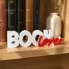 Bookshelf Decor for Reading Lovers 3D Printed Book Lover Ornament Decor, Letter Sign Minimalist Home Decoration Accessories Study Desk Corner Library,