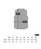 T-Shirt.ST Padded Inner Vest, Solid Color, Side Pockets, Black, Men's and Women's, Size 3L