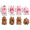 Colorful Capybaras Collectible Figurine Fun and Cute Decoration for Home or Workspaces