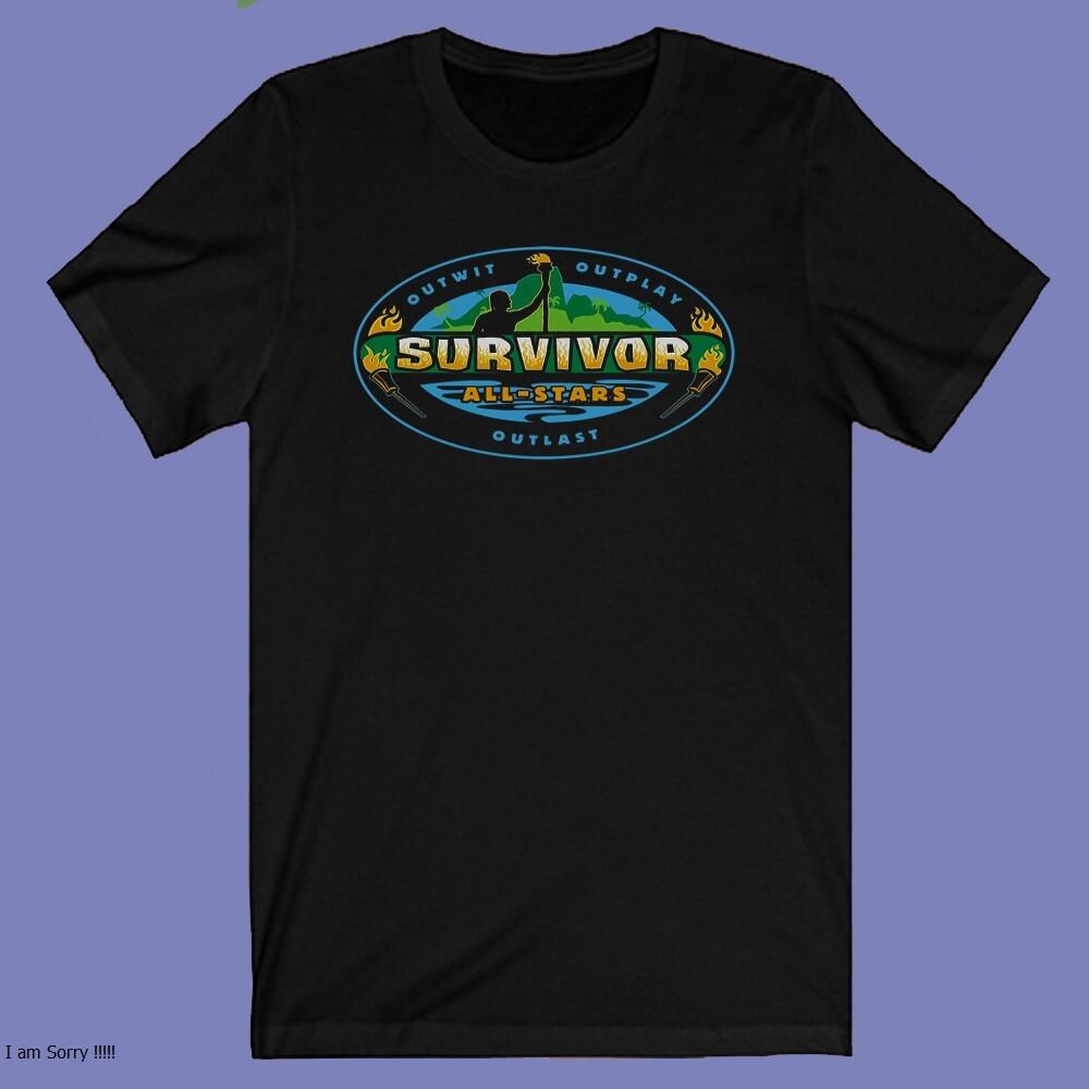 Survivor All Stars Men s Black Size S-3XL S разноцветный