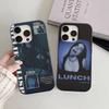 Pop E-Eilish Star B-billie Corrugated Stripe Phone Case For IPhone 17 16 15 14 13 12 11 Pro Max Plus Pro Shockproof Cover