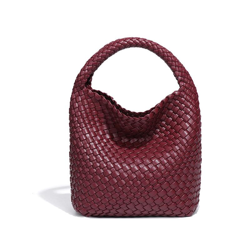 

Crafted Mother and Child Bag Underarm Bag Tote Women s Bag Bucket Shoulder Bag Large Capacity 24*13*22cm