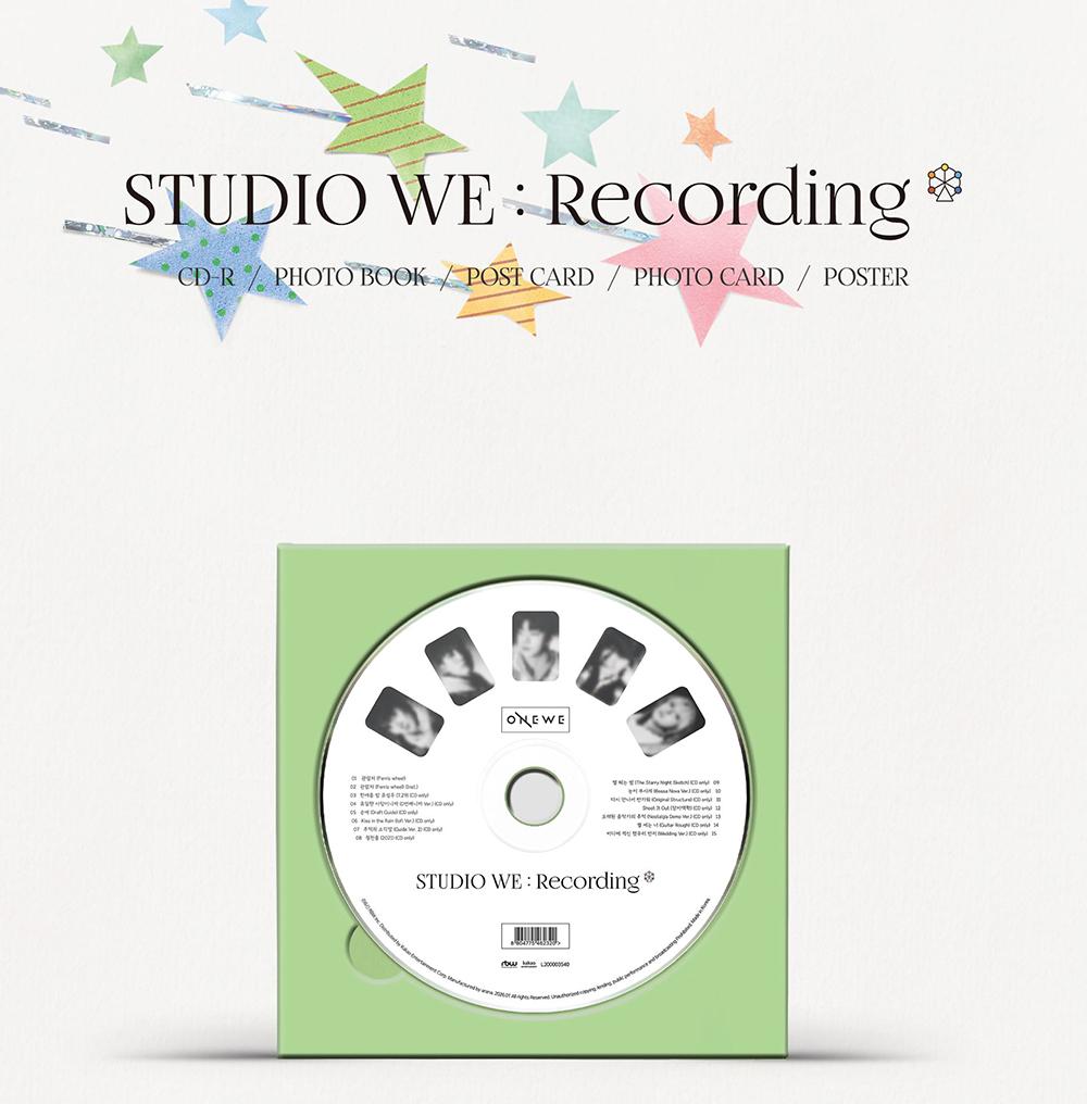 [POB] ONEWE [STUDIO WE : Recording #4] ALBUM