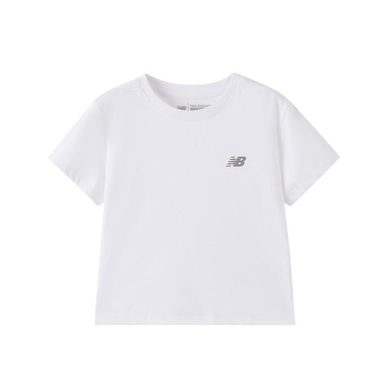 New Balance Kids T Shirts Crew Neck 7EG2E172-WT 110