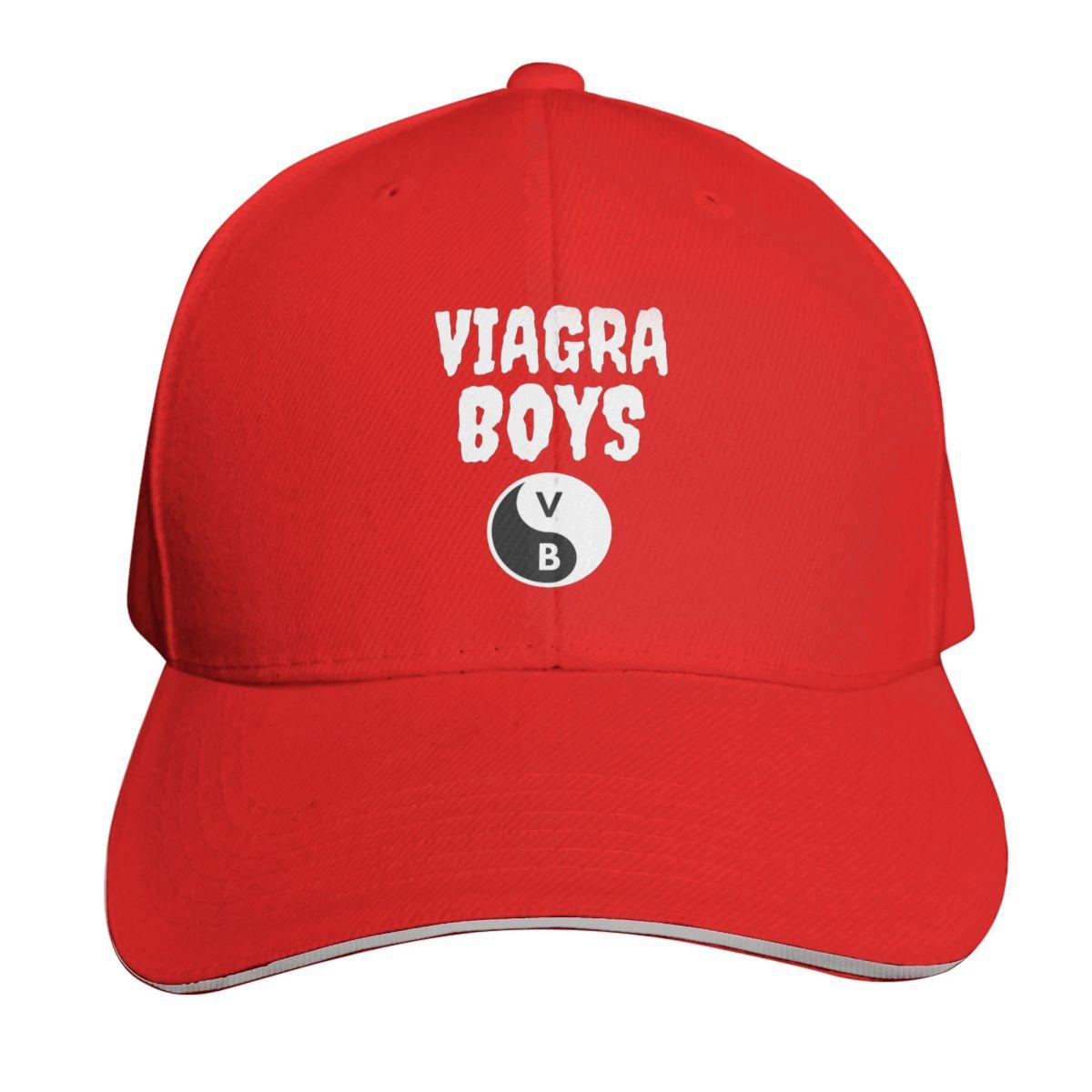 Кепка с логотипом Viagra Boys Модная Повседневная Бейсболка Регулируемая Кепка Хип-Хоп Летняя Унисекс Бейсболки One Size