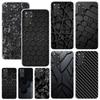 Forged Carbon Pattern Phone Case For Xiaomi Redmi Note 15 13 14S 14 Pro Plus 12S 11S 10S 12 11E 10 11T Art Fundas Back Cover Red