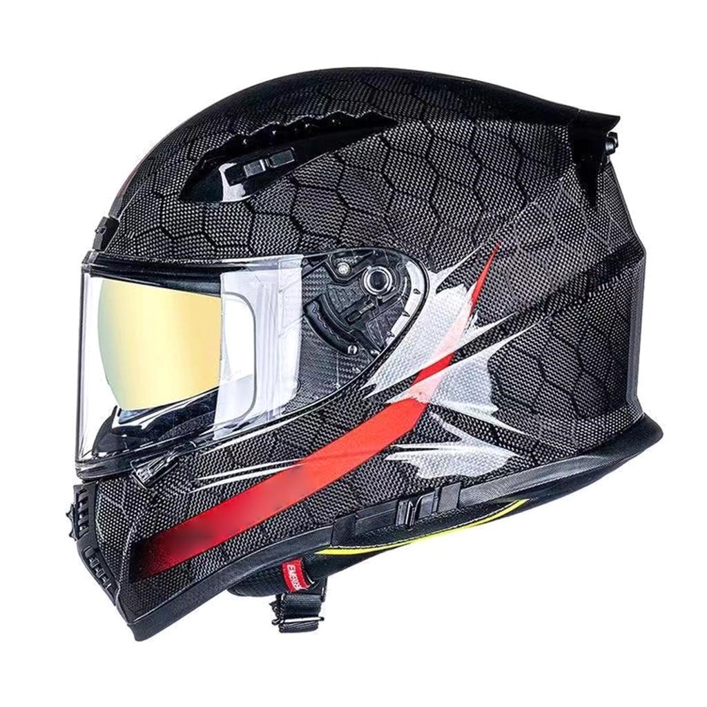 Universal Helmet Lens Visor Sunshield Motorcycle Windshield Sunscreen Visor Shield Face Goggles Suitable for SHAFT 610DV