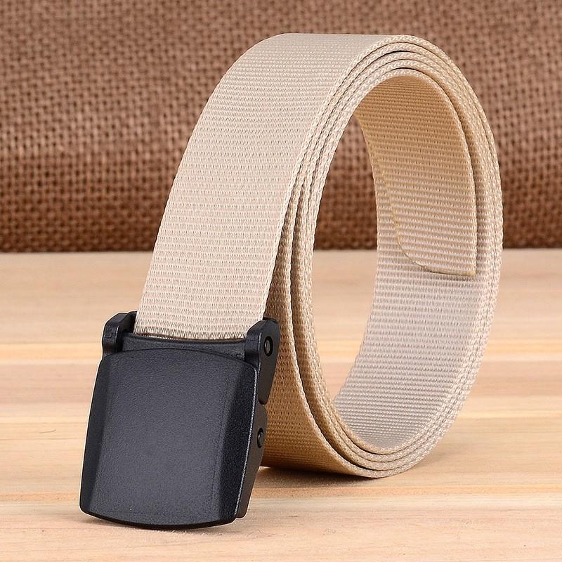 

YKK Buckle 2.5cm Outdoor Lightweight Quick-drying Men Women Nylon Belt Students Training Fine Leather 110cm