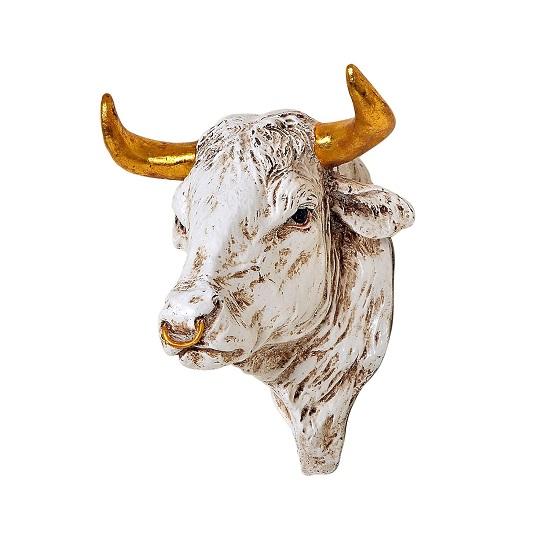 Polyresin Bull Head,Bull Head Wall Decor