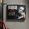 Gothic Home Decor 2027 Horror Movie And Cats Wall Calendar, Halloween Large Scary Creepy Annual Ritual Gift Characters 12 Monthly Spooky Cat