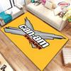 Can AM Motorcycle Logo Carpet Large Soft Rug for Living Room, Bedroom & Sofa Anti Slip Doormat & Home Decor Floor Mat