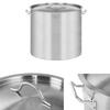Olla Gastronorm con tapa, acero inoxidable, para cocina de inducción, 12 L