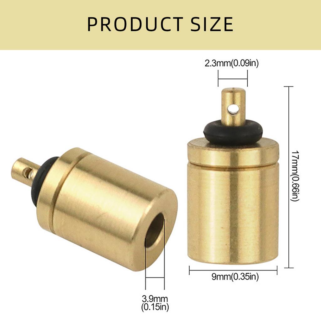 Brass Stove Connector Gas Adapter Stable Brass Gas Conversion Valves Quick Installation for Safe & Stable Gas Supply