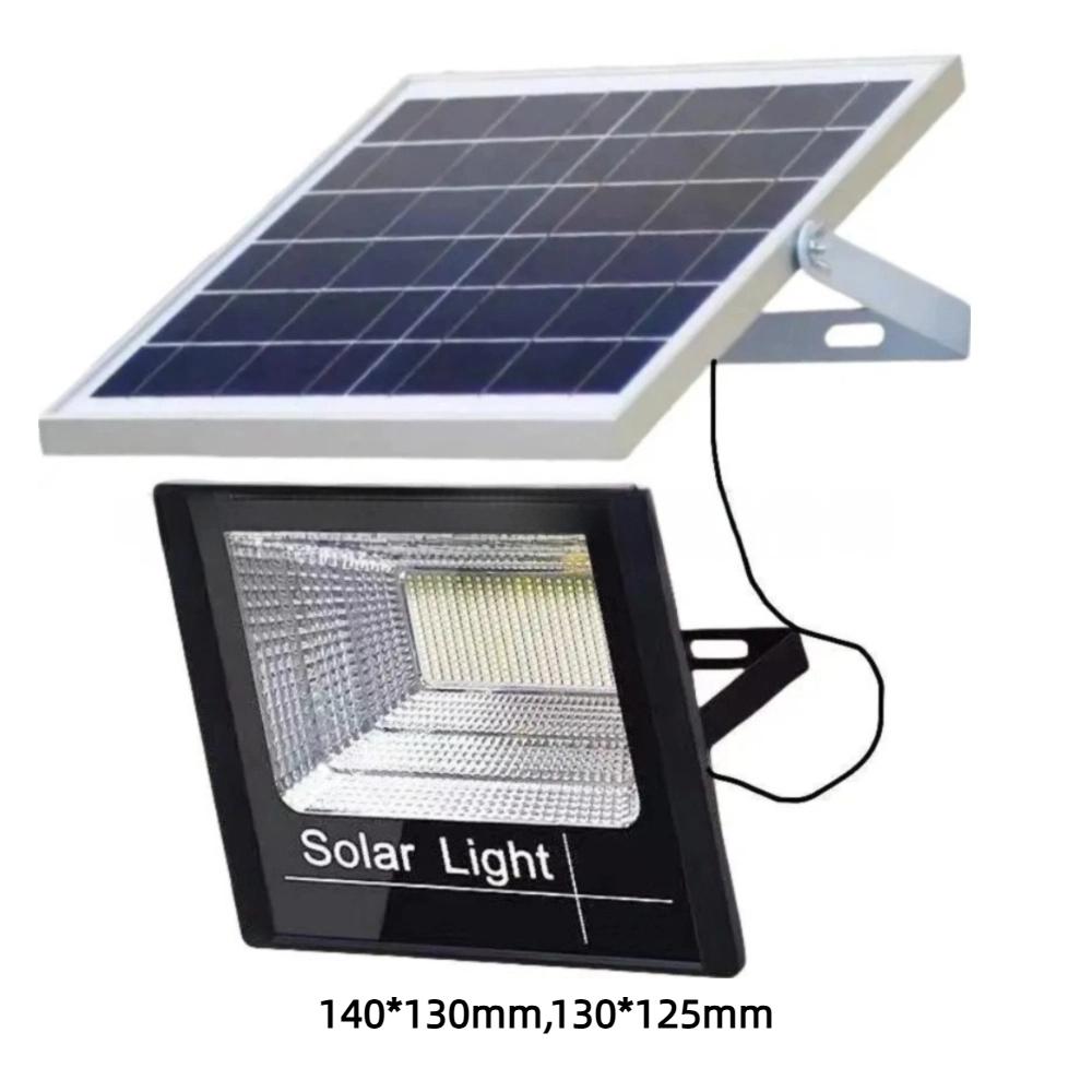 Durable 100W LED Solar Light Waterproof High Brightness Flood Lights with Remote Control Solar Reflector Spotlight Yard Lighting