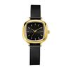 Simple Casual Women'S Watch Mesh Belt High-End Quartz Watch Waterproof Small Sugar Cube Women'S Watch