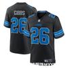 Detroit Lions 26 Gibbs Herren Football Trikot 3. / 2. Gen 2025 Edition Sportshirt