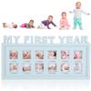Photo Frame NewBorn Baby Picture Souvenir My First Year Memory Special Gift for Room Wall