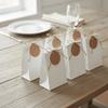 Refilling Kraft Paper Cookie Bag with Rope Tag Birthday Party Favors Box Food Packaging Bag  Gift
