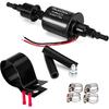 CarBole Universal Micro Electric Fuel Pump Inline Low Pressure Pump E8012S 12V, 5-9 PSI,30 GPH,5/16 Inch