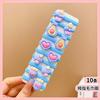 10pcs/Set New Rubber Band for Children Cartoon Hair Band New High Elasticity Sweet Cute Baby Hair Rope Girls Hair Accessories