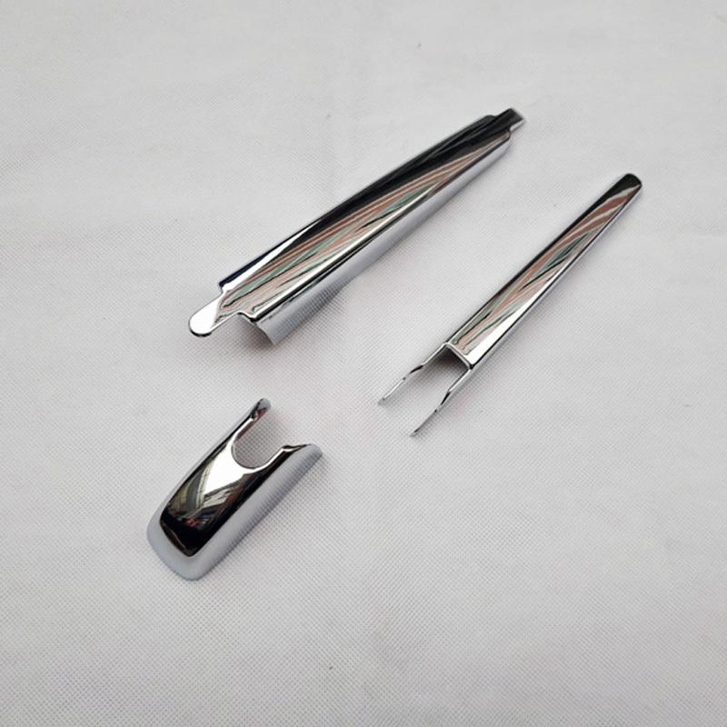 Rear Windshield Windscreen Wipers Wiper Trim for Toyota Rav4 Rav 4 Xa50 Plastic Chrome Cover Car Styling Accessories