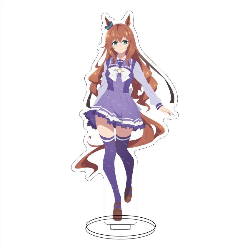 Uma Musume: Cinderella Gray 15CM Acrylic Standee - Perfect Desk Decor & Collection Display for Anime Fans, Ideal Gift