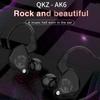 QKZ AK6 Universal 3.5mm HiFi Sport Headphones In Ear Earphone for Running with Microphone Headset Music Earbuds
