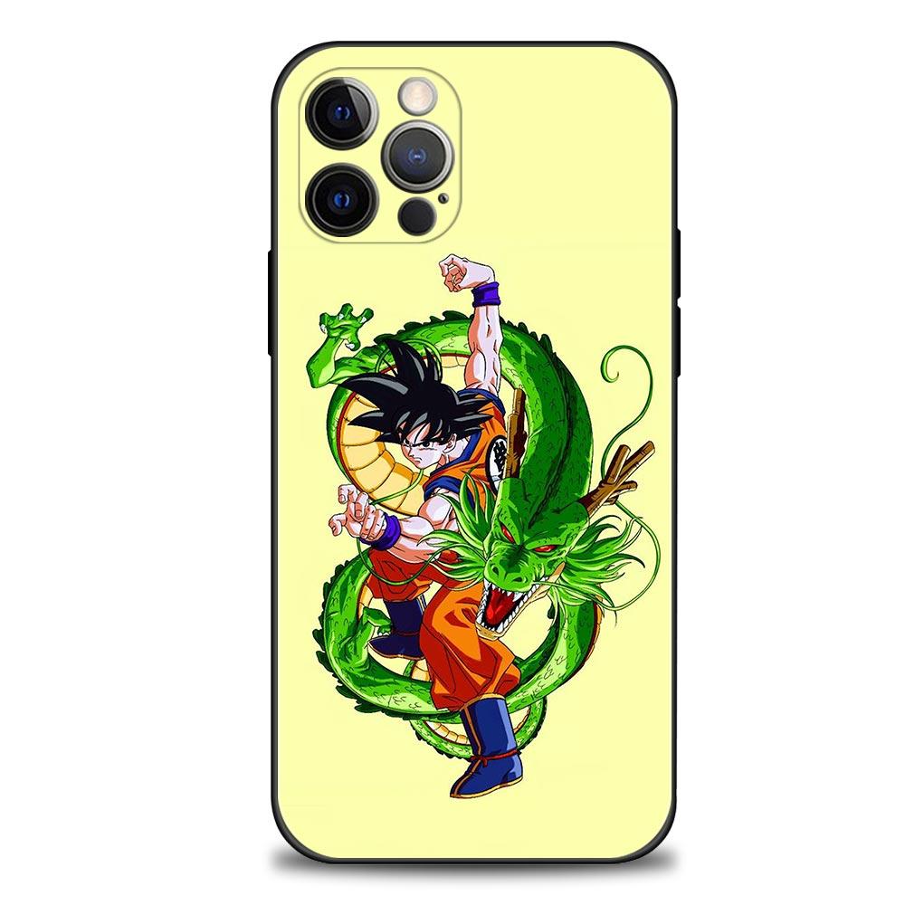

Чехол для телефона Dragon Ball Z Shenron DBZ для iPhone 13 11 12 pro max XR X 8 7 6 6s plus XS 13mini 12mini 5 5s SE Cover TPU Coque iPhone SE(2020)