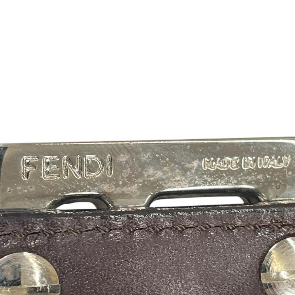 FENDI Mamma bucket Handbag Brown Women used