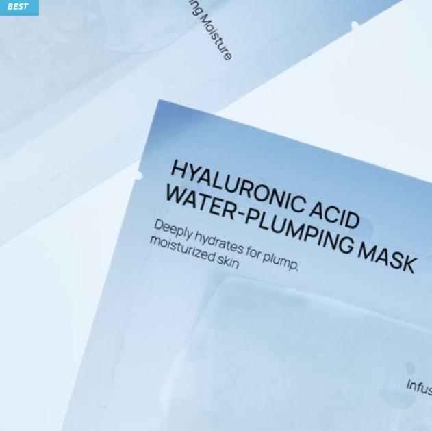 jumiso Hyaluronic Water Plumping Sheet Mask 5pcs – Deep Hydration & Plumping