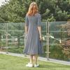 Lipbbam Creora Sienna 3 4 Sleeve Long Dress Ldm44co01