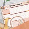 B5 English Weekly Planner: Coil Notebook for Time Tracking, Life Logging, and Meal Management