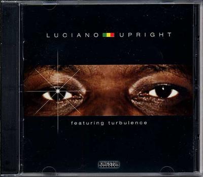 CD LUCIANO, TURBULENCE - Upright KIN1504 Kingston Record 2005 Germany Reggae, Ska & Dub Used