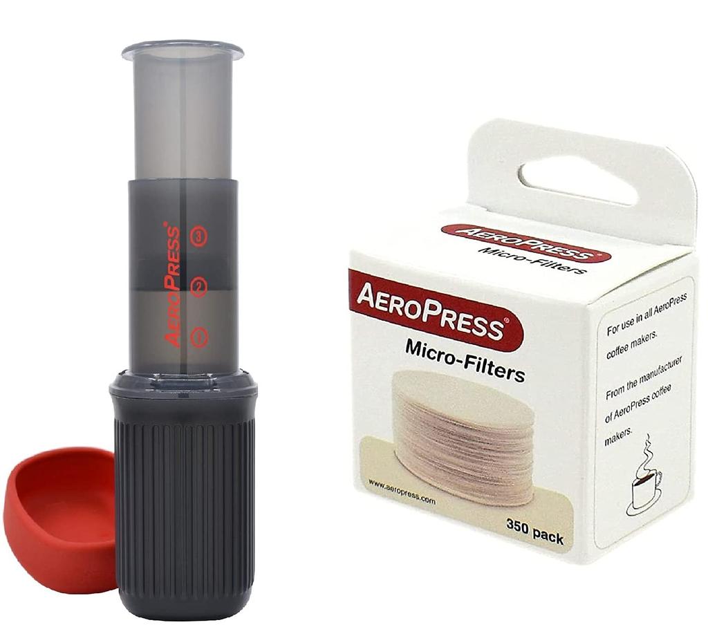 Sada papírových filtrů Aeropress Aeropress Go s 350 kusy
