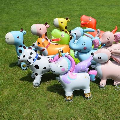 HUAHUA4D Alphabet Foil Balloon Elephant Design with Wheels for Kids' Parties and Baby ShowersHUAHUA