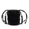 Fake Suede and PU Shoulder Bucket Bag High-quality Solid Rope Large Capacity Autumn New Style Crossbody Bag for Women