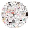 Cat Stickers 100 Mobile Phone Water Cup Computer Notebook Decoration Waterproof Cute Cat Stickers