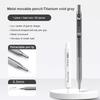 Low Center of Gravity Metal Mechanical Pencil Set 0.3-0.7mm Lead Refill Automatic Pencil Art Sketch Painting Writing Stationery