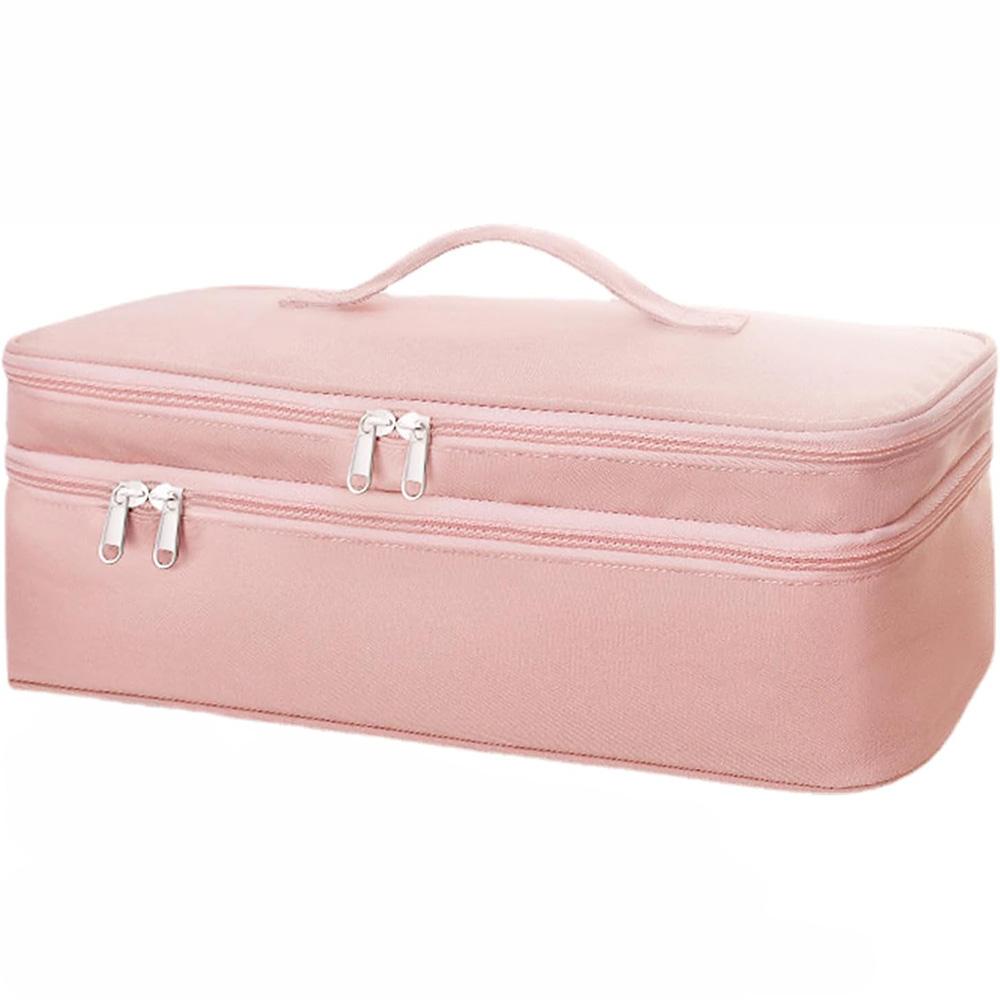 Portable Double-Layer Carrying Case, Hair Dryer Travel Storage Bag, Travel Case Storage for Dyson, Shark Flexstyle, Attachments