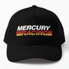 Mercury Racing Baseballkappe, schwarz, Czapka, Outdoor-Sport, einfarbig bedruckt, Damen, Casquette, Fisch-Snapback, lässig