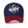 Bazinga Print baseball cap Summer fashion For Men Women snapback hat outdoor sports adjustable mesh sun hats cool trucker caps