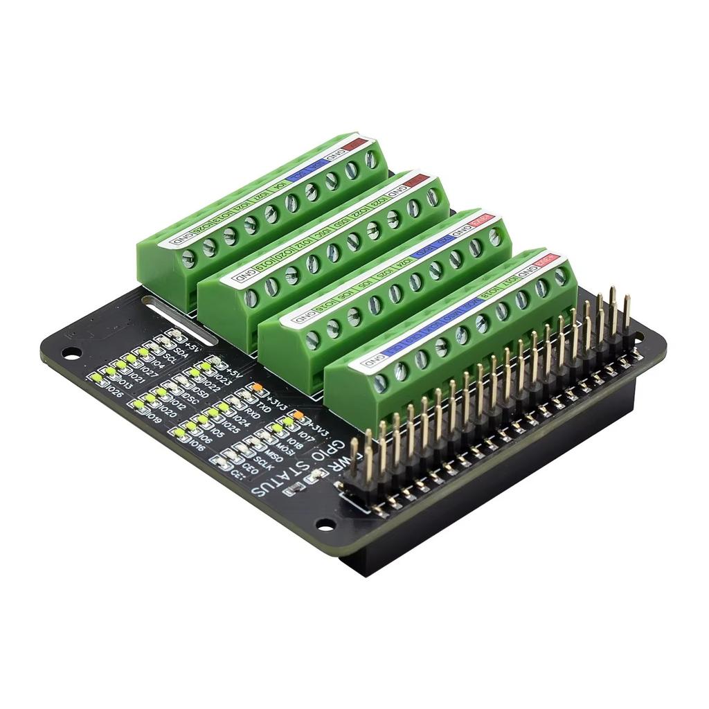 1/2/5/10/20Pcs GPIO Screw Terminal Expansion Breakout Board Compatible With Raspberry Pi Series GPIO Expansion Module