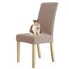 Waterproof Chair Cover Dining Room Stretch Chair Covers for M Large Chair Polar Fleece Seat Slipcovers for Party Wedding Home