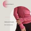 Women's Slim-Fit Quick-Dry High Elastic Yoga Jacket with Stand Collar