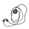 Magnetic Necklace Microphone Mount Hands-Free Mini Mic Holder for Vlogging Live Streaming Podcast Interview Content Creator Use