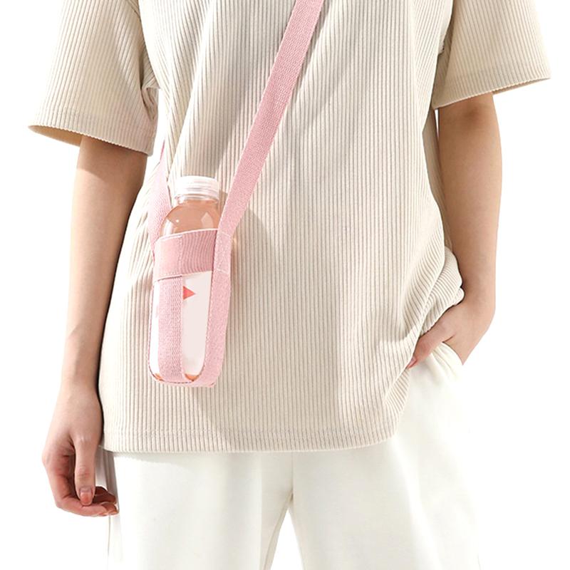 Canning Cup Protector Outdoor Portable Beverage Bottle Strap Water Bottle Handle With Adjustable Strap Water Bottle Bag