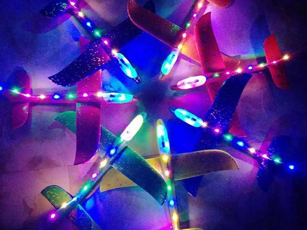 Letadlo LED 47 Modré (140) Gab_A