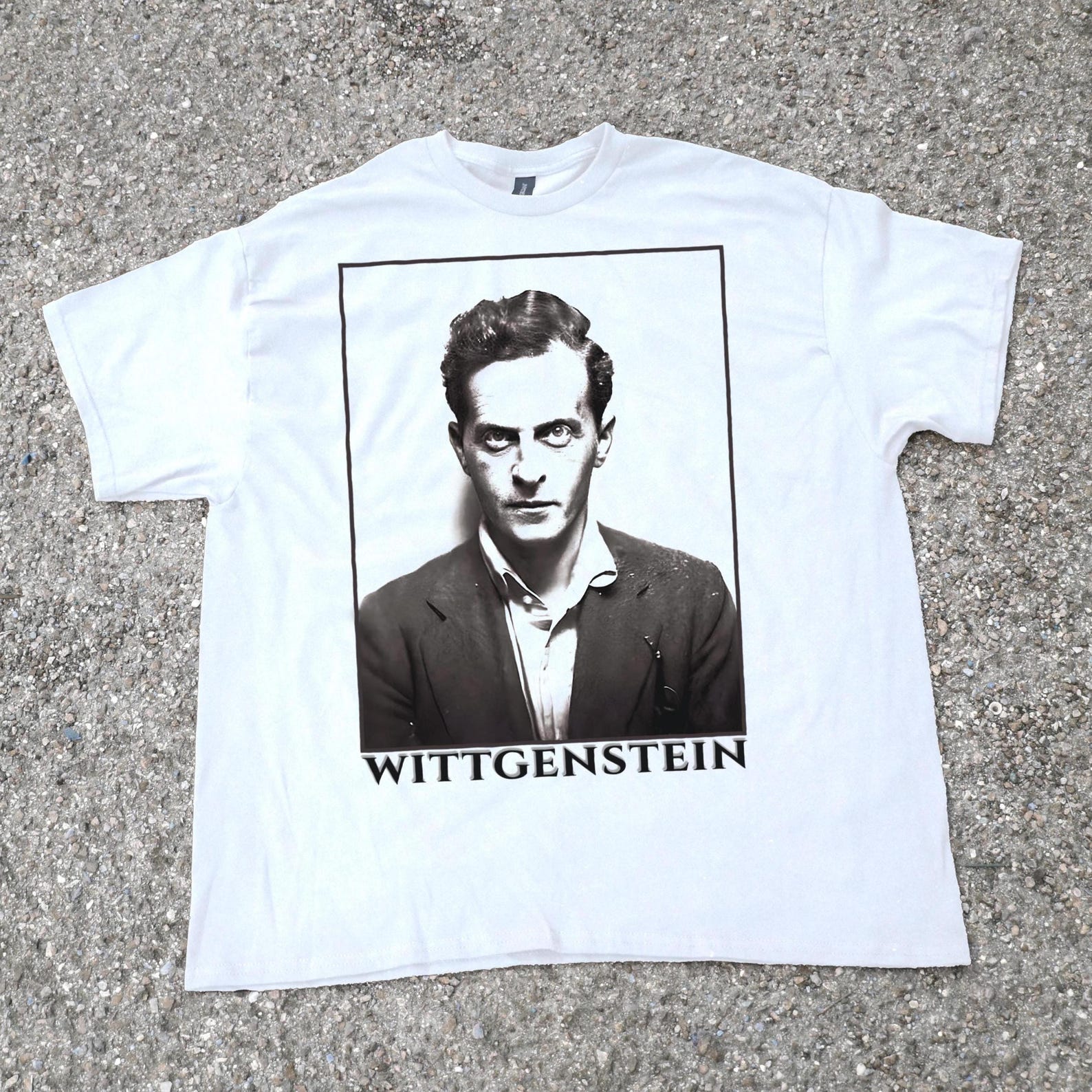 Wittgenstein Philosophy T-Shirt, Unisex Heavy Cotton Tee, Graphic Tee, Philosophical Shirt, Philosophy Gift XL